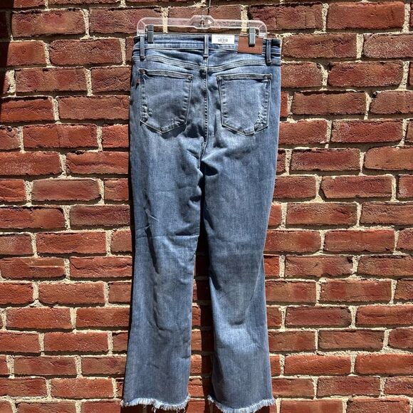 Judy Blue high waist fringe bootcut jeans 13 /31 NWT - Picture 11 of 11